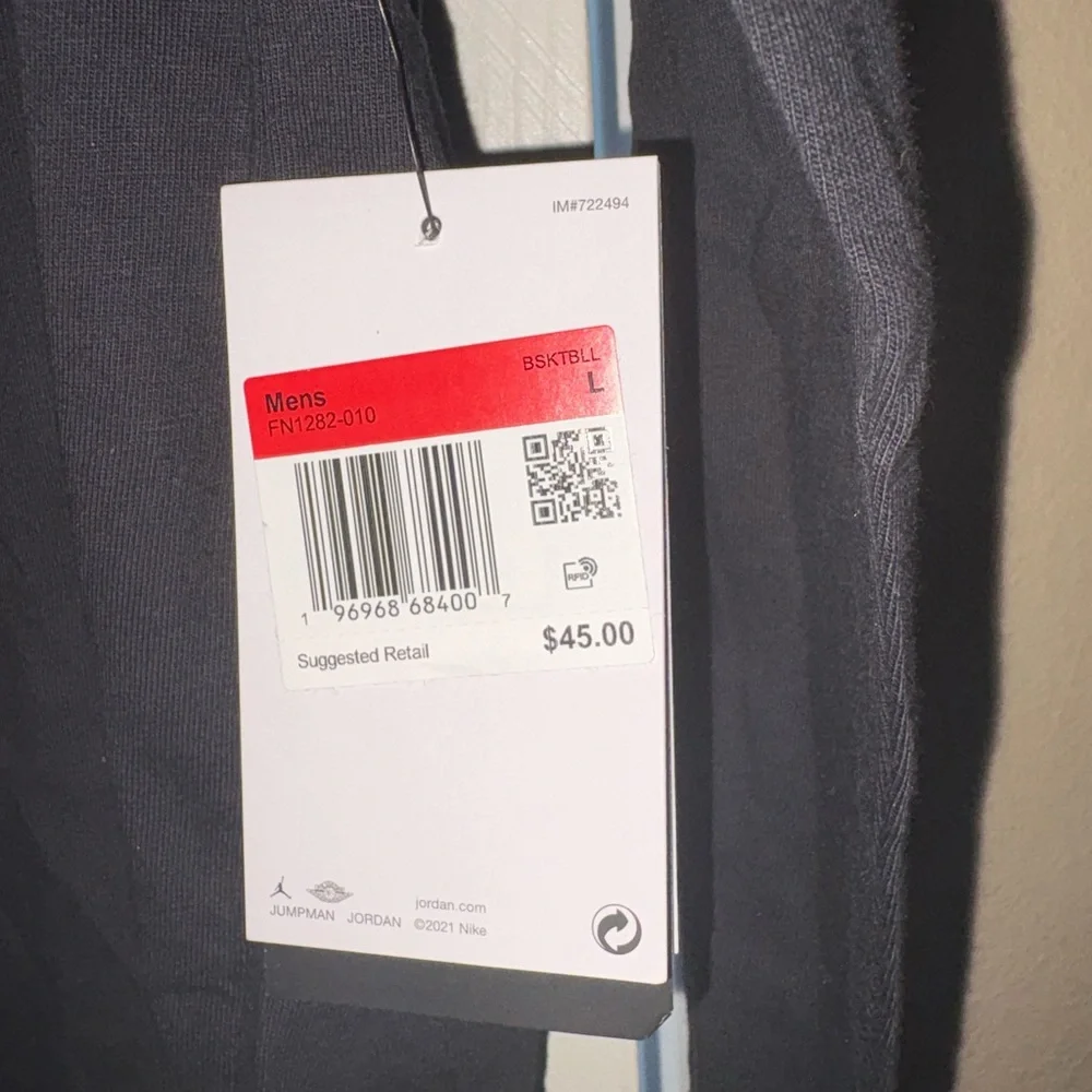 Jordan Black Long Sleeve Shirt - Picture 2 of 2